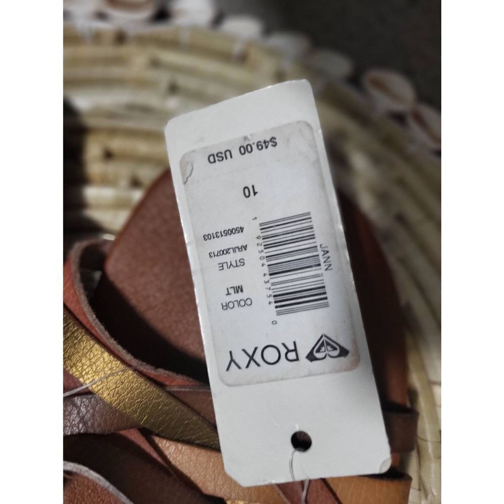 NWT ROXY sandals sz 10 - Picture 2 of 4